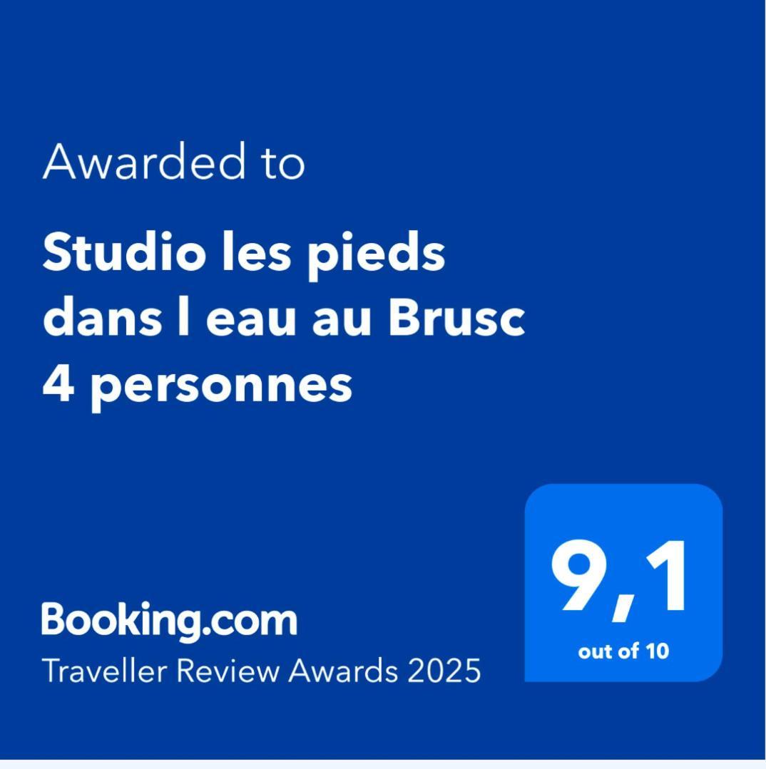 Studio Les Pieds Dans L Eau Au Brusc 4 Personnes ซิ-ฟูร์-เล-ปลาจ ภายนอก รูปภาพ